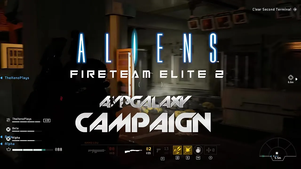 Campaign drop corridor interior on LV-558