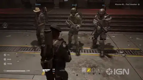 Signature weapons in a Specialist combat montage